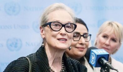 Merly Streep BM’de konuştu: Sincaplar, kuşlar Afgan kadınlardan özgür