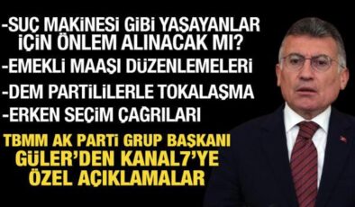 AK Parti Grup Başkanı Abdullah Güler’den Başkent Kulisi’nde önemli açıklamalar