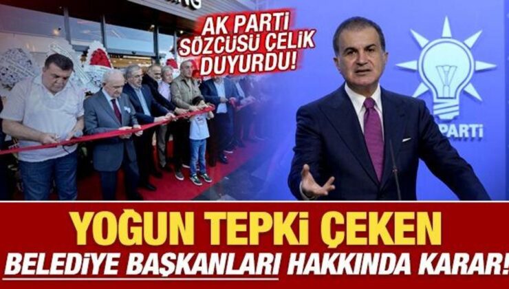 AK Parti son dakika duyurdu! Yoğun tepki çeken belediye başkanları hakkında karar