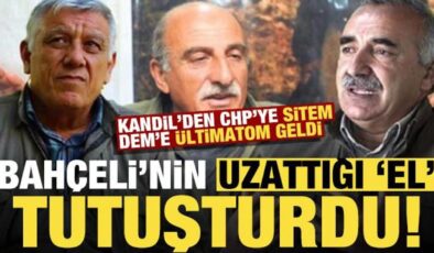 Bahçeli’nin eli PKK’yı tutuşturdu! Kandil’den CHP’ye sitem, DEM’e ültimatom…