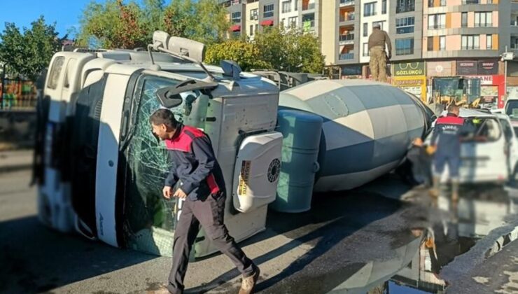 Bingöl’de beton mikserinin hafif ticari aracın üzerine devrildiği kazada 3 kişi yaralandı – Güncel haberler