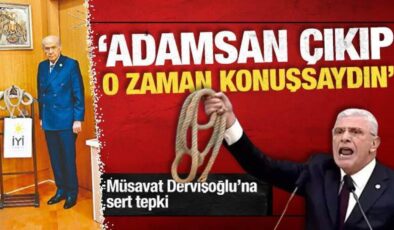 Müsavat Dervişoğlu’na sert tepki: ‘Adamsan çıkıp o zaman konuşsaydın’