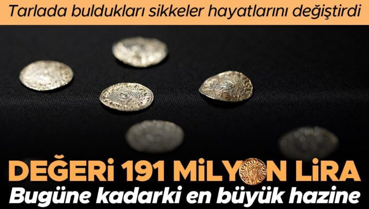 Tarlada buldukları sikkeler hayatlarını değiştirdi: Değeri 191 milyon liradan fazla! Bugüne kadar keşfedilmiş en büyük hazine