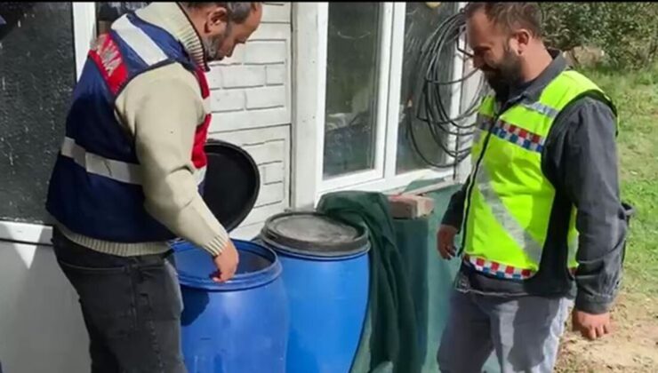 Tekirdağ’da bağ evinde 558 litre sahte içki ele geçirildi, 1 gözaltı – Güncel haberler