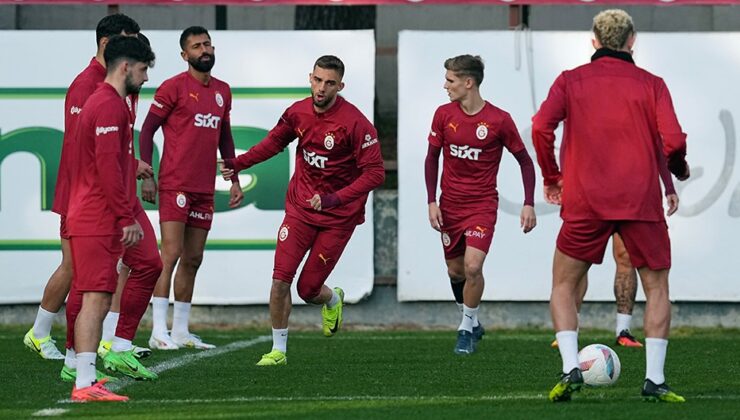 Galatasaray, Samsunspor maçı hazırlıklarını tamamladı