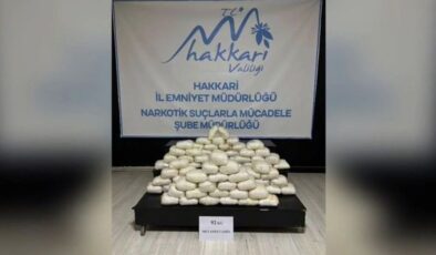 Hakkari'de otomobilde yapılan aramada 92 kilogram metamfetamin ele geçirildi – Güncel haberler