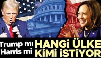 Hangi ülke kimi istiyor: Trump mı Harris mi