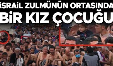 İsrail zulmünün ortasında bir kız çocuğu…