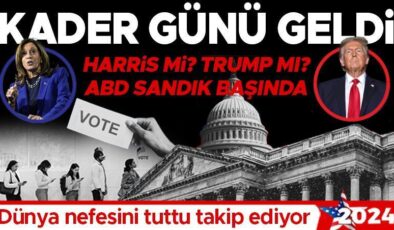 SON DAKİKA ABD SEÇİMLERİ 2024 CANLI || ABD seçimleri başladı! Donald Trump mı, Kamala Harris mi kazanacak?